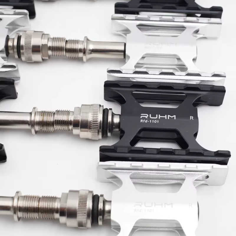 RUHM pédales en aluminium pour vélo pliant Brompton 3SIXTY pédale unilatérale à dégagement rapide Portable 244g