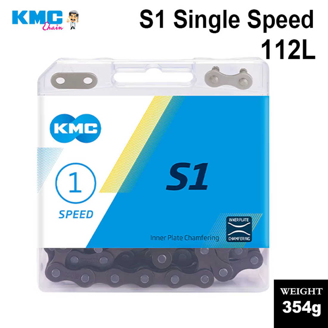 KMC – chaîne de vélo vtt 1 6 7 8 9 10 11 12 vitesses