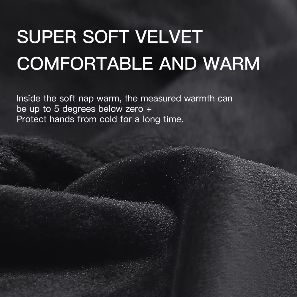Gants thermiques étanches à écran tactile pour hommes et femmes