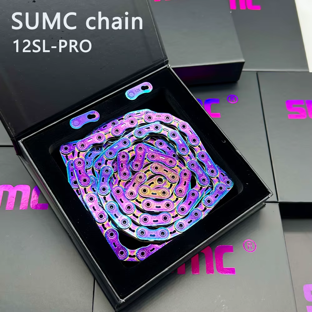 SUMC Bicycles Chaîne croissant creuse de qualité supérieure pour Shimano