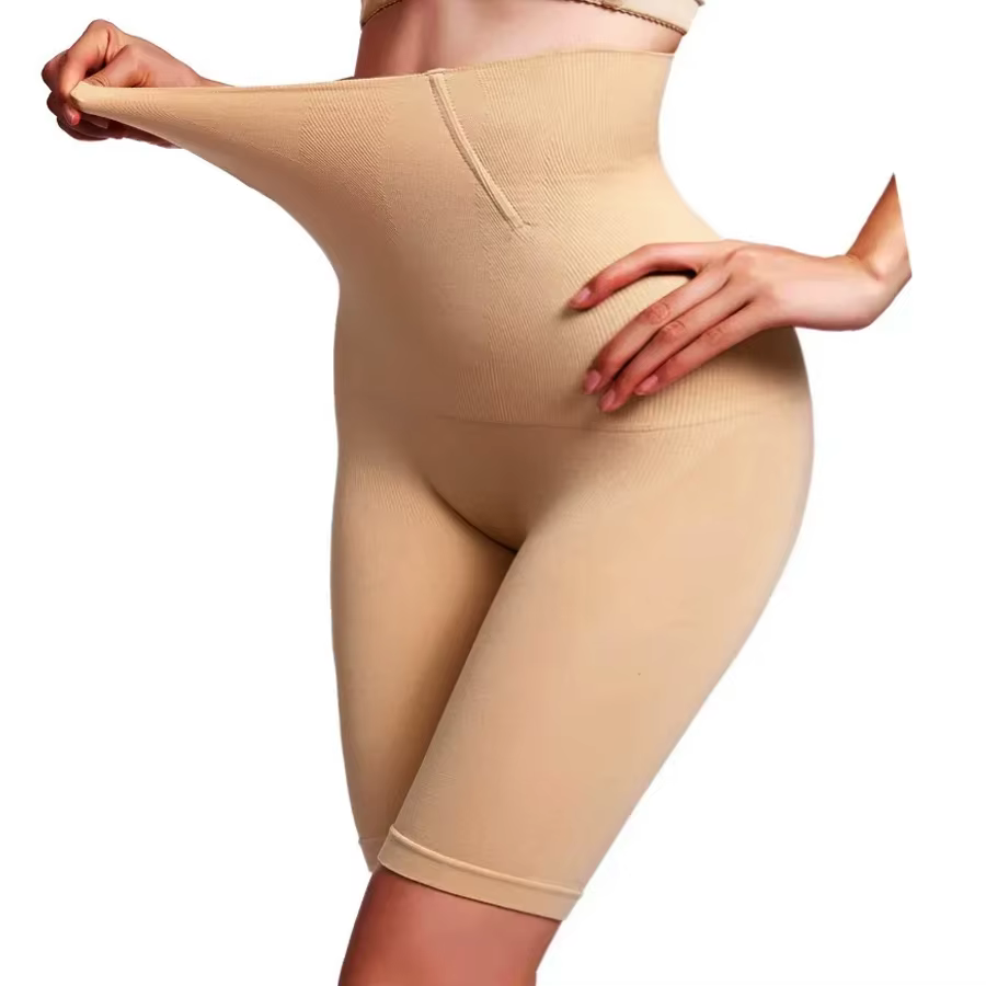 YBFDO-Pantalon moulant à taille haute et à angle plat pour femme, vêtement post-partum rehaussant les fesses, pantalon saillant, short slim, entraîneur de taille