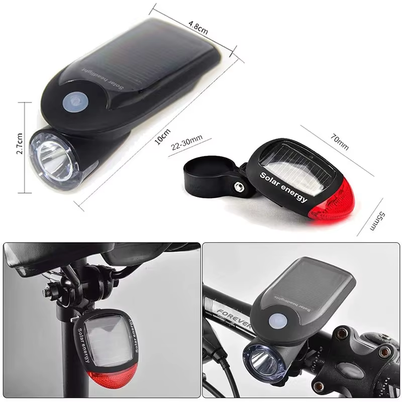 Feux avant de vélo, feu arrière de vélo de nuit
