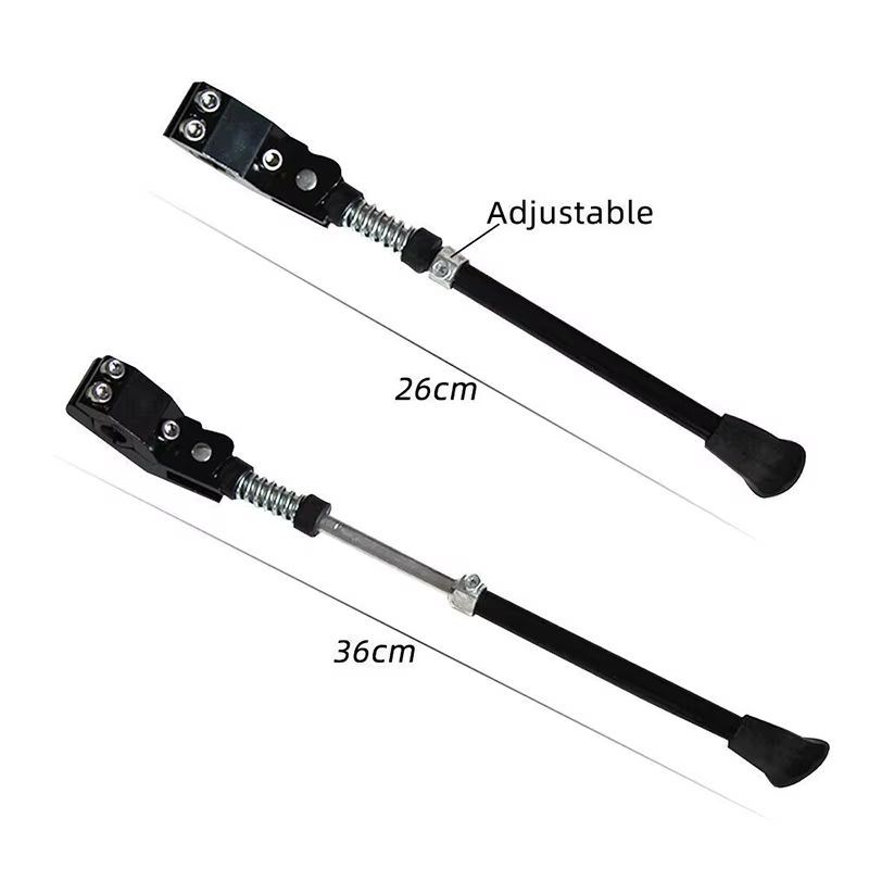 Nouveau support de pied rétractable et réglable en alliage d'aluminium pour vélo de montagne