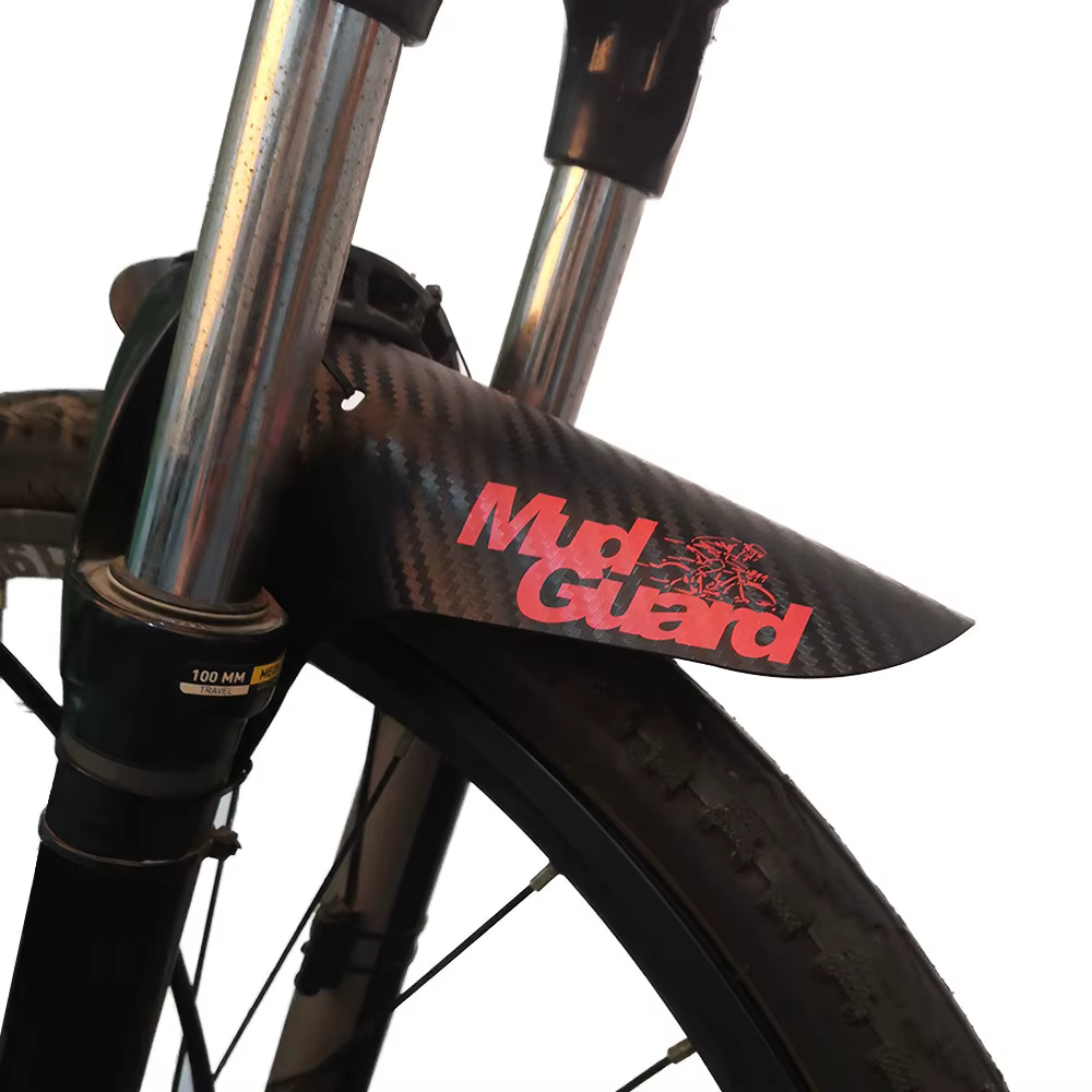 Garde-boue de vélo en carbone 2 pièces