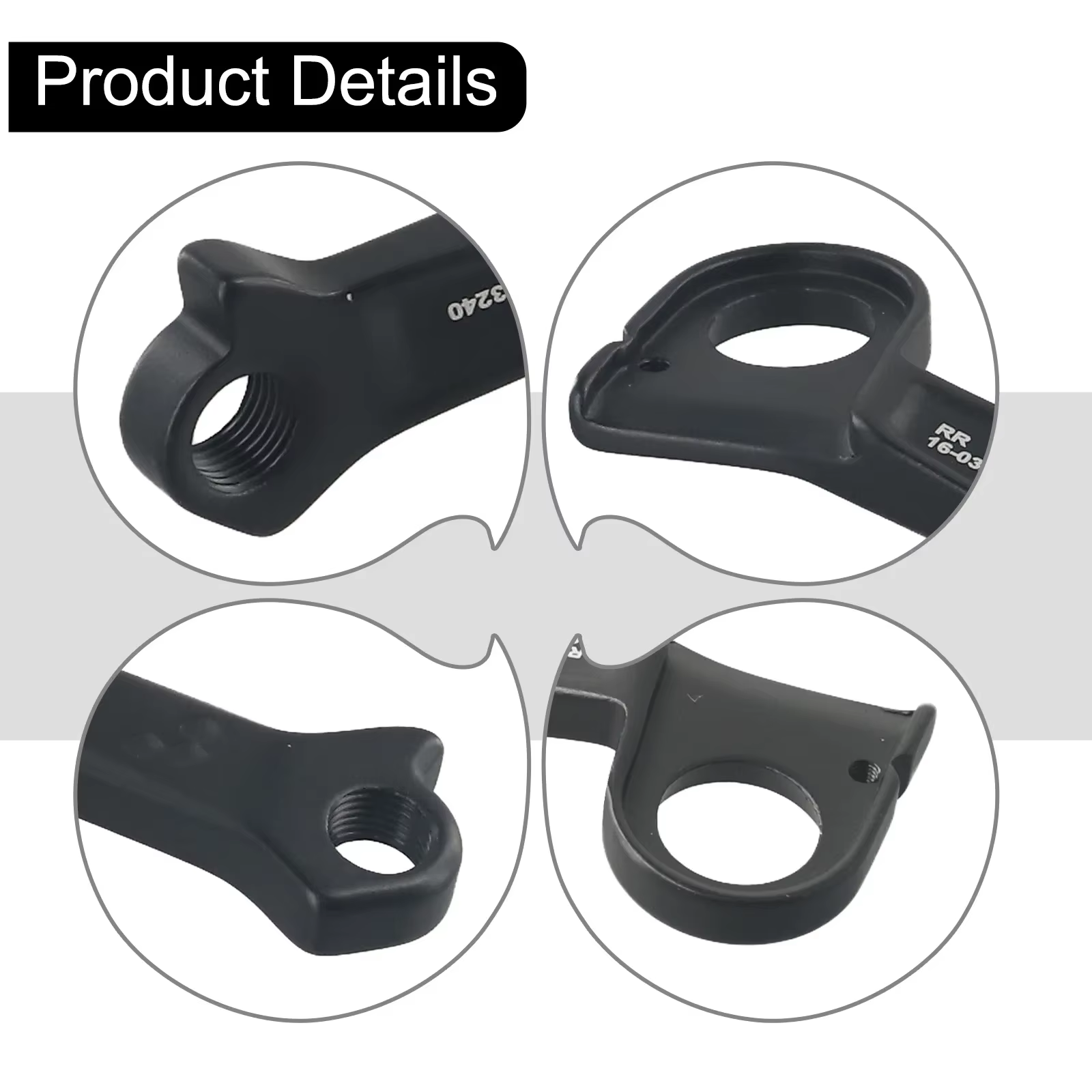 Derailleur arrière en alliage d'aluminium