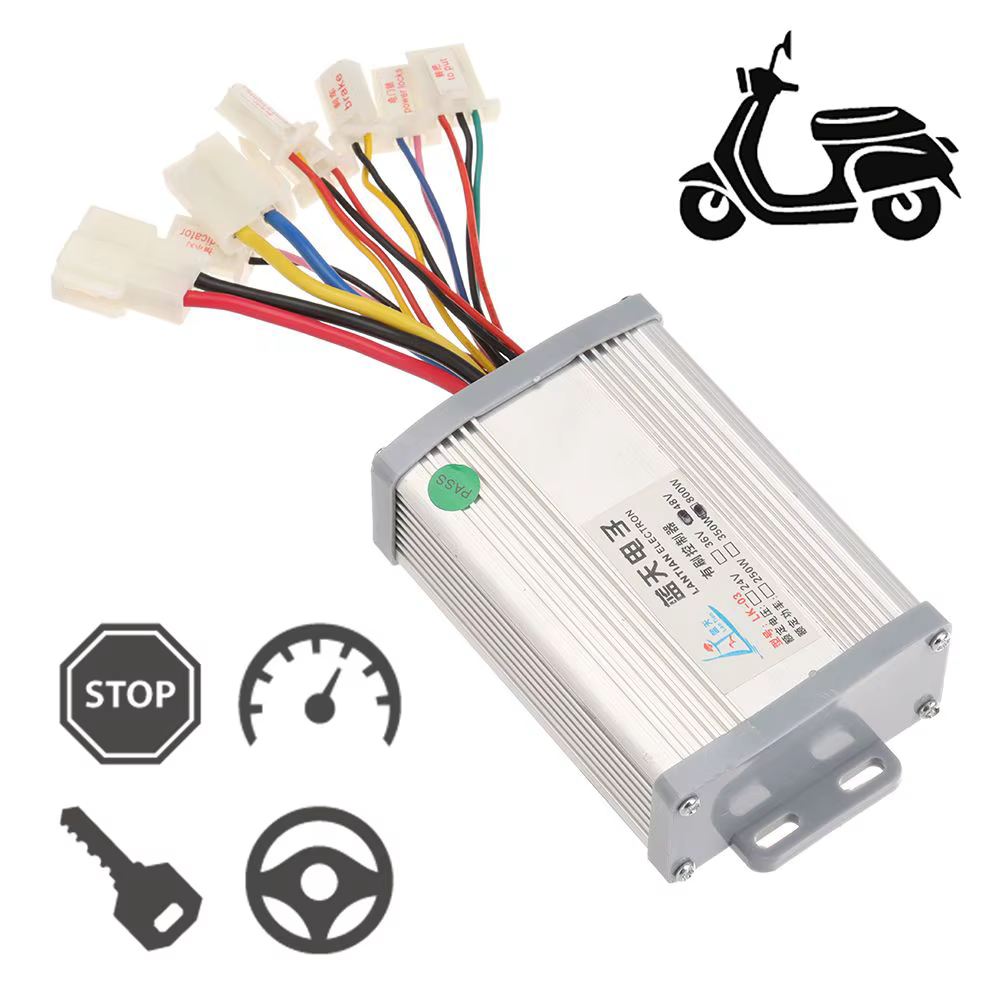Accessoires de contrôle de moteur de vélo électrique 24V/36V/48V