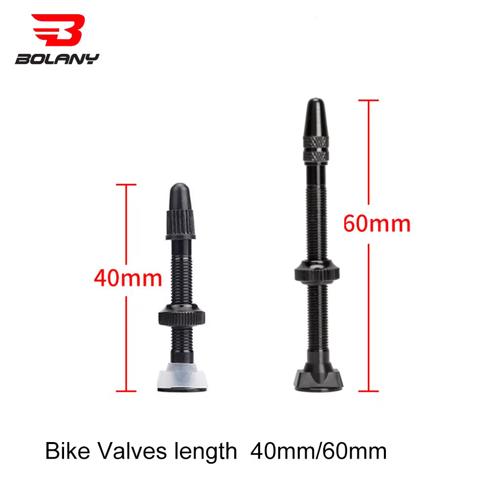 BOLANY 1 pièces Valve de vélo 40mm/60mm buse de vide