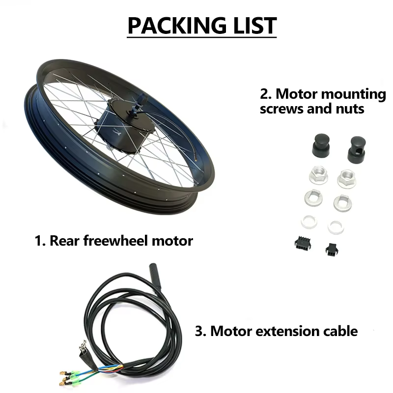 Kit de vélo électrique Snow E-Bike