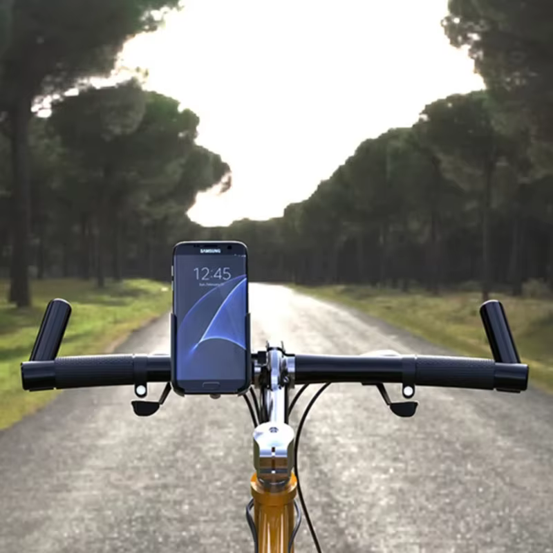 Support de Téléphone Portable en Alliage Antichoc pour Voiture Électrique