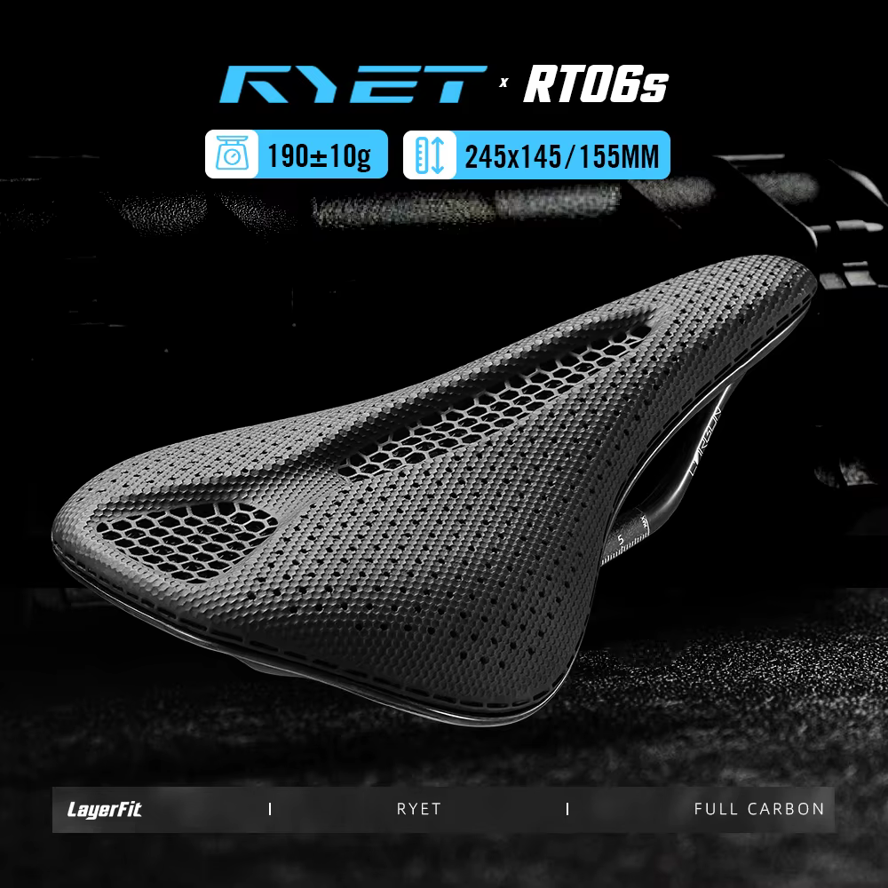 Selle de vélo en carbone imprimée en 3D