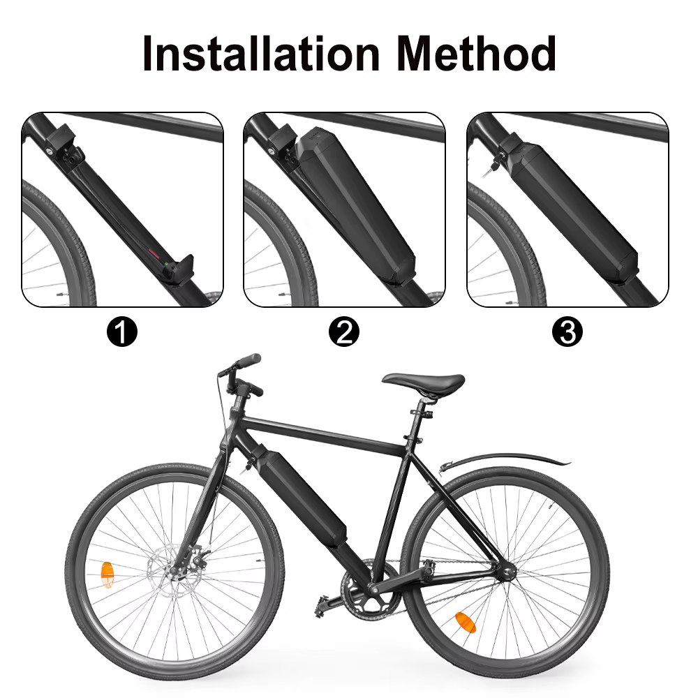 Batterie de vélo électrique Reention Dorado 36V 48V 52V 20Ah 25Ah 30Ah pour NCM Moscow Milano Venice Aspen DEHAWK I5