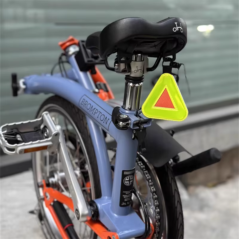 Triangle réflecteur de vélo pour Brompton