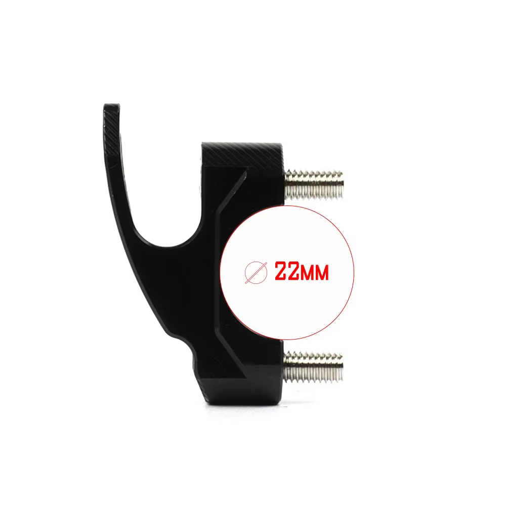 Support de crochet de casque en aluminium CNC