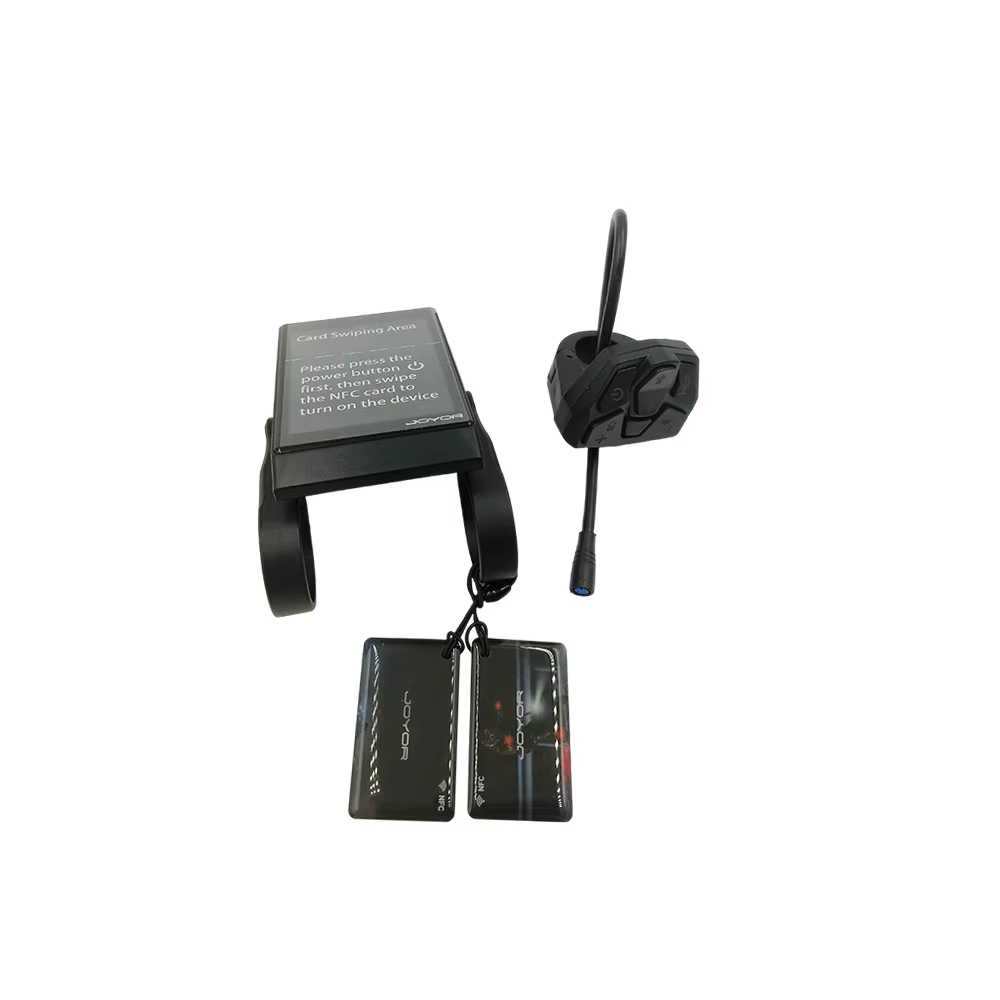 Écran d'affichage multifonctionnel pour trottinette électrique Joyor C10 avec 2 clés NFC de remplacement – Pièces et accessoires