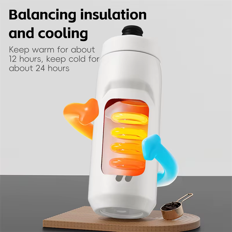 Bouteille d'eau pour vélo en acier inoxydable WEST BIKING