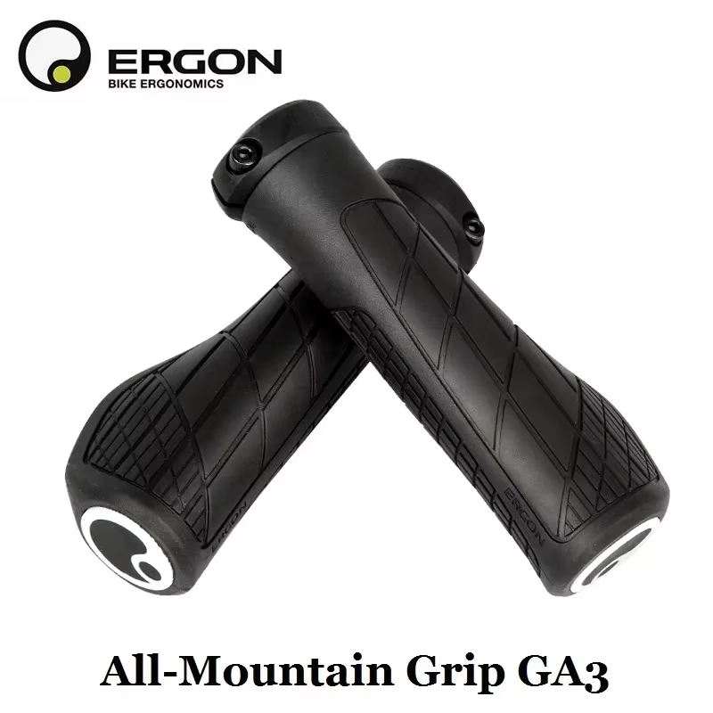 Ergon GA3 poignées ergonomiques pour vélo tout-montagne confort et Support de poignet pour vtt Trail antidérapant VTT