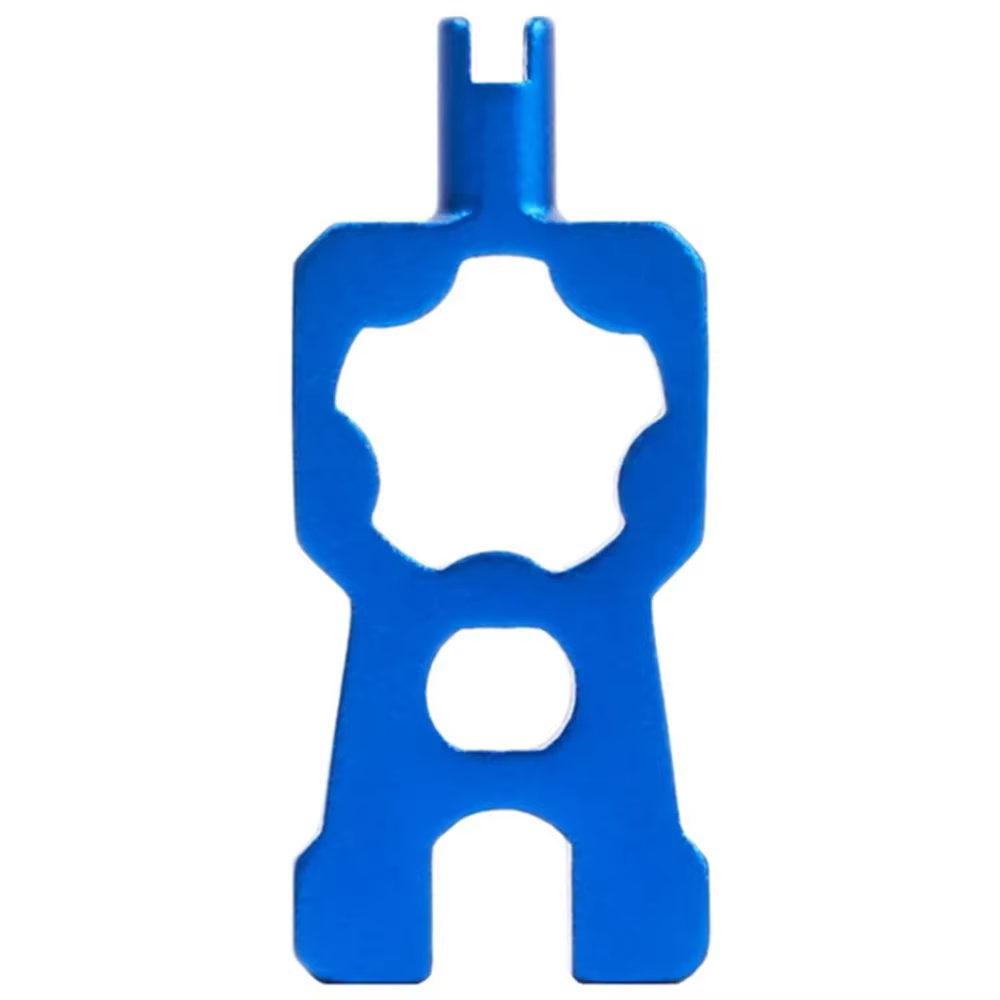 Outil de réparation de valve de vélo portable 4 en 1
