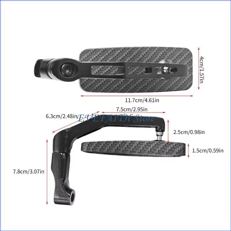 124B universel 8mm 10mm verre Scooters vélo électrique rétroviseur