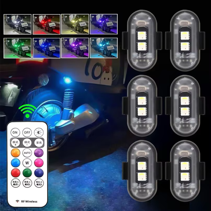 Feux stroboscopiques LED pour trottinette