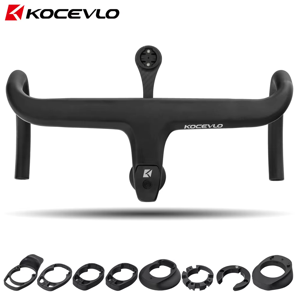 KOCEVLO X01 vélo de route tige entièrement en Fiber de carbone guidon