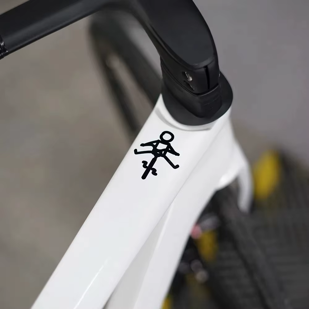 Nouveaux autocollants amusants pour cadre de vélo