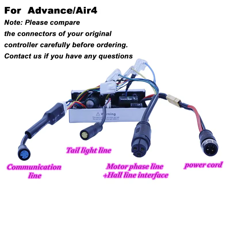 Kit de contrôleur pour trottinette électrique Pure Advance/Air3/Air4 de 10 pouces - Moteur auto-apprenant