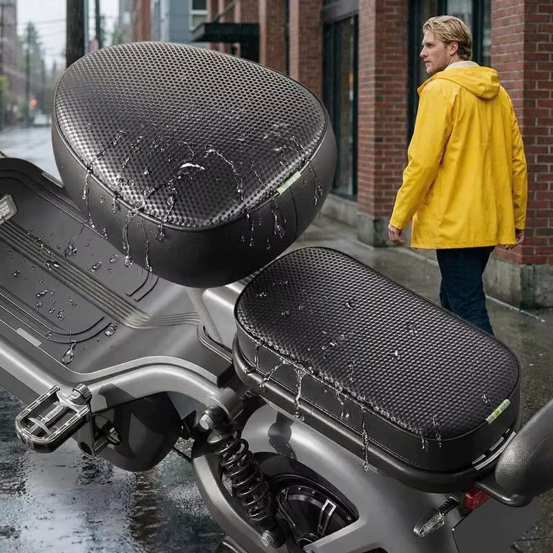 Housse de siège en cuir PU pour scooter électrique
