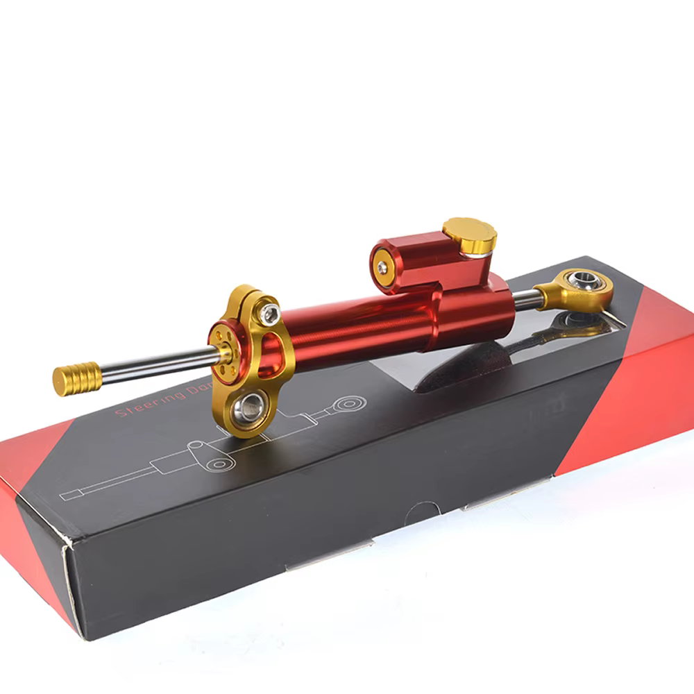 Amortisseur de direction directionnel pour trottinettes électriques AUSOM DT2 PRO & KUGOO F3 PRO MAX 52V à double moteur – Stabilisateur de conduite
