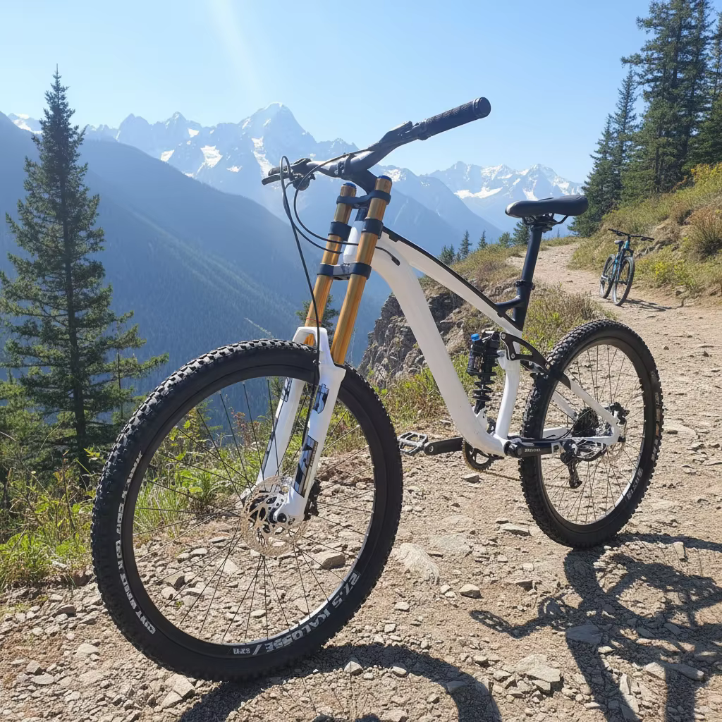 Vélo tout-terrain Kalosse à suspension intégrale