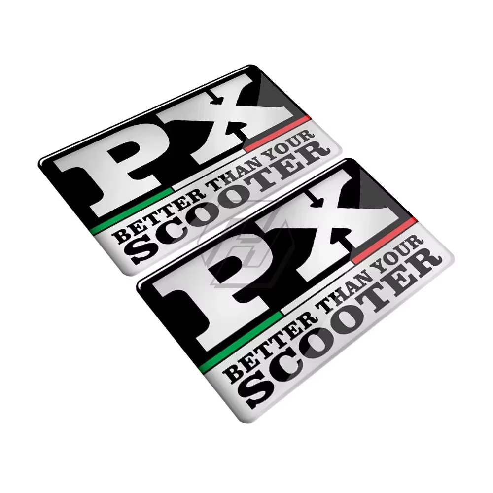 Autocollant de moto 3D pour Scooter Piaggio Vespa PX125 PX150 PX200 PX 125 150 200