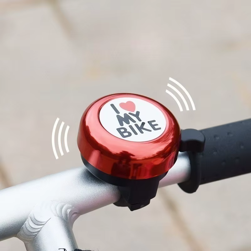 Sonnette de guidon de vélo amusante