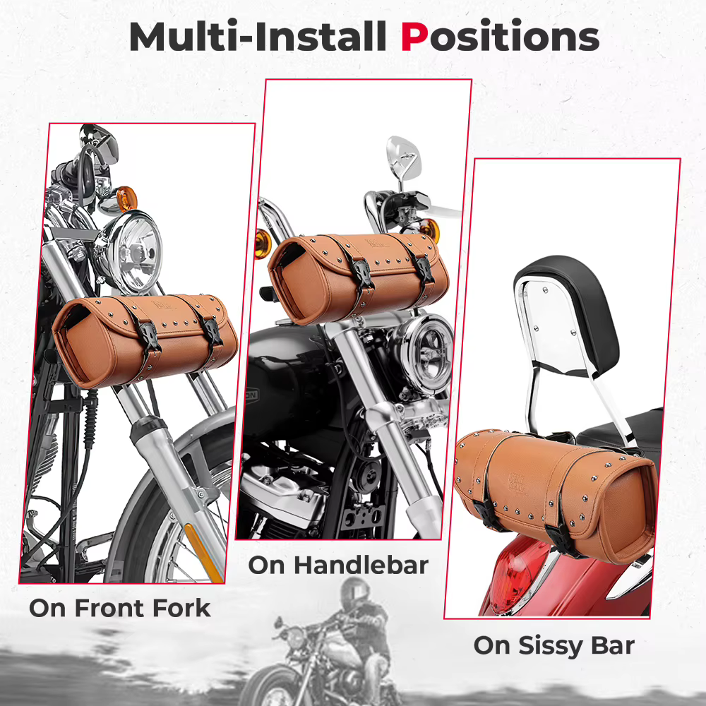 KEMIMOTO – sac à outils universel pour fourche de moto