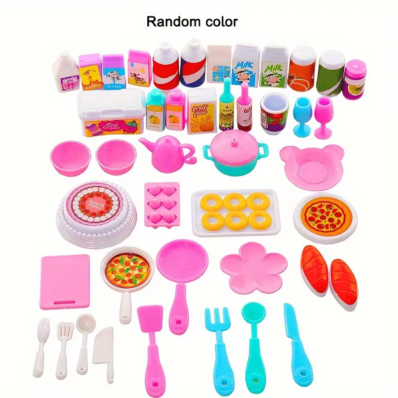 Accessoires de poupée Kawaii, outils d'apprentissage et d'entretien, mini-objets mignons pour maisons de poupées, couleur aléatoire