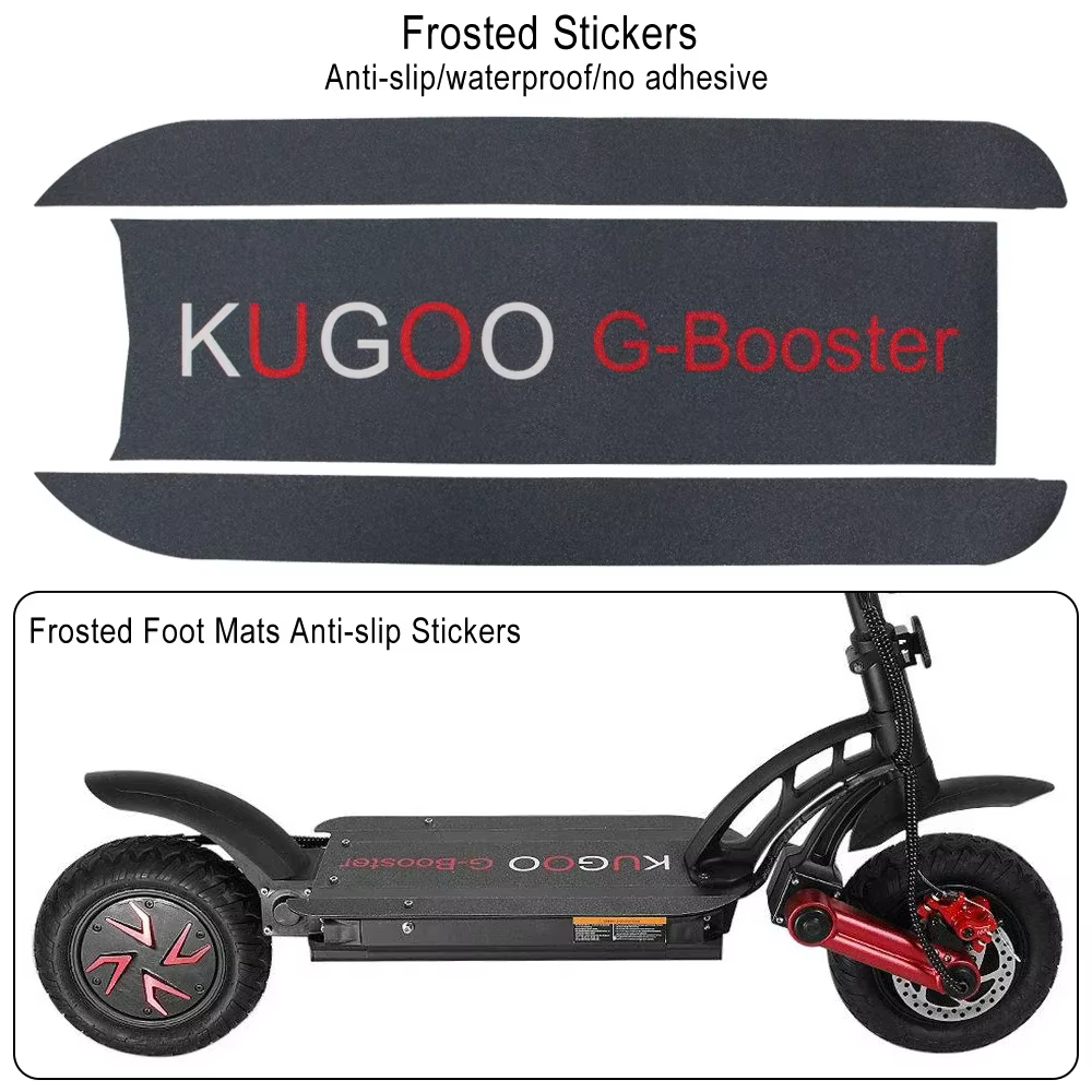 Autocollant de pied givré pour Scooter électrique Kugoo g-booster