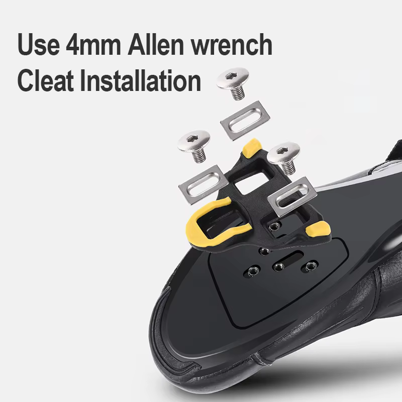Pédale de vélo de route en alliage d'aluminium
