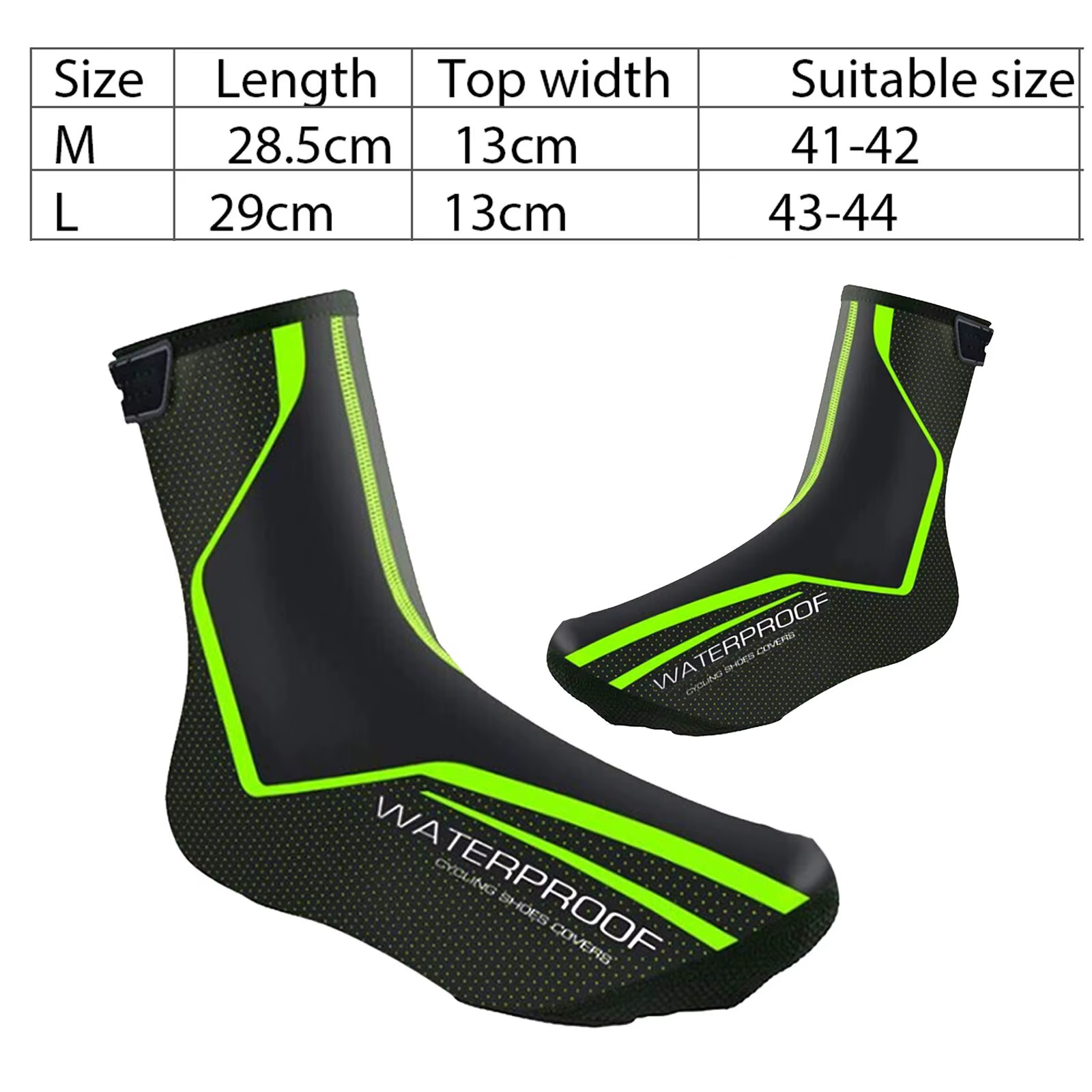 Couvre-chaussures de cyclisme imperméables et coupe-vent pour hommes et femmes