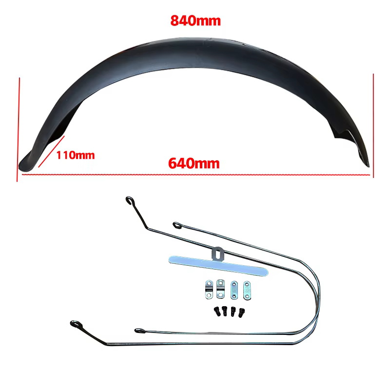 Garde-boue pour vélo à pneus larges de 20 pouces 3.0-4.0