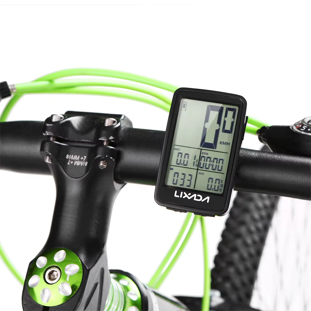 Ordinateur de vélo sans fil rechargeable par USB Lixada