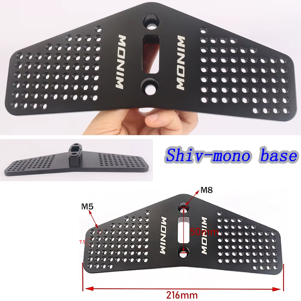 Pont de connexion en alliage d'aluminium WINOWSPC pour guidon de vélo de chronométrage (TT) – Pièces