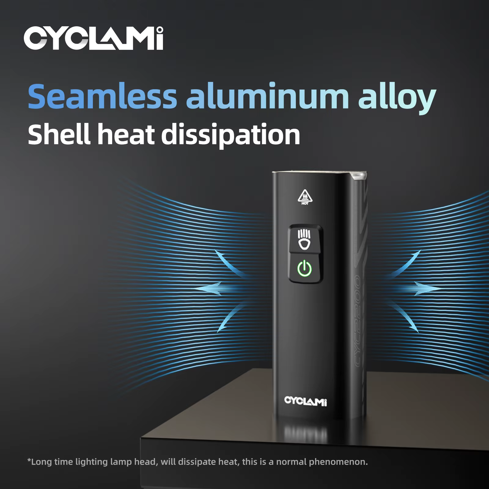 CYCLAMI CYC2200 vélo lumière avant lampe type-c Rechargeable