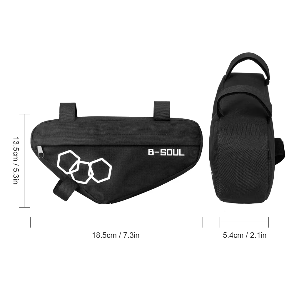 Sac triangulaire pour vélo