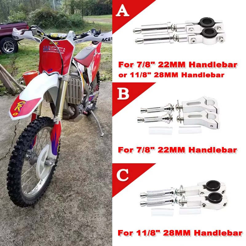 22MM 28MM protège-mains main guidon poignée barre garde protéger bouclier pour moto HONDA YAMAHA SUZUKI ATV saleté vélo protection
