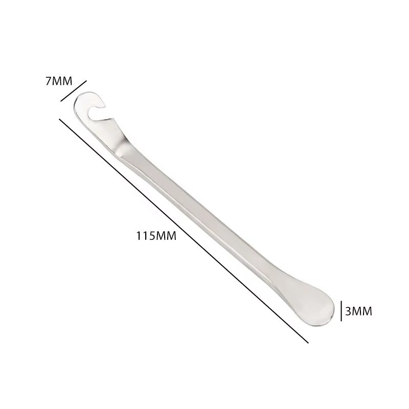 Lot de 3/6 leviers de pneu de vélo en acier inoxydable, outil de démontage de roue pour VTT et vélo de route, levier de démontage de pneu de vélo, outil de réparation