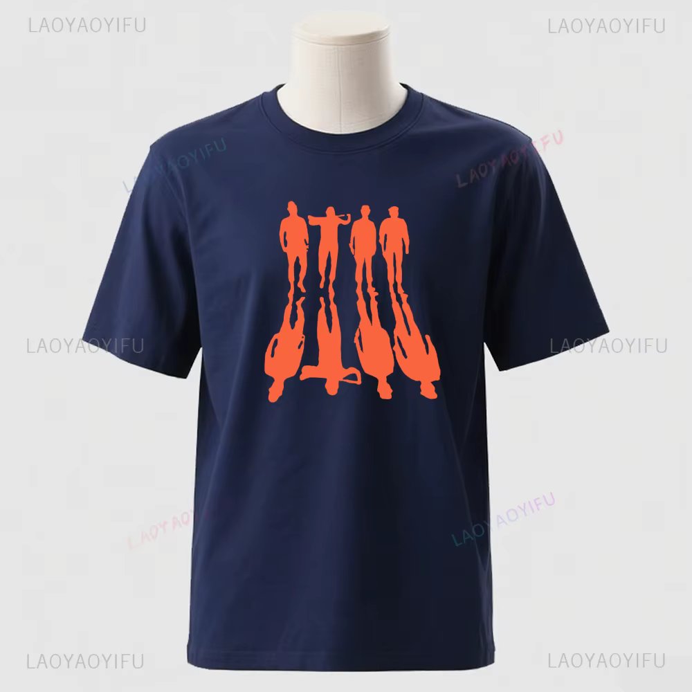 Un horloge Orange 80s Vintage film T-Shirt femme homme mode décontracté classique col rond haute qualité coton graphique t dessus de chemise