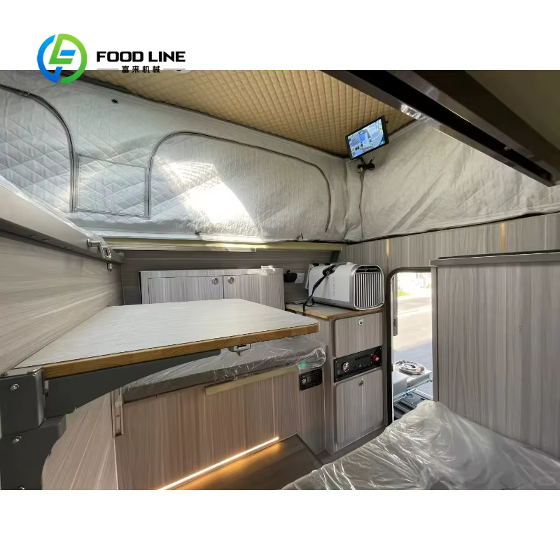 Camper multifonctionnel personnalisé pour camion avec porte-équipement et auvent latéral pour aventures tout-terrain – Prix d'achat en gros
