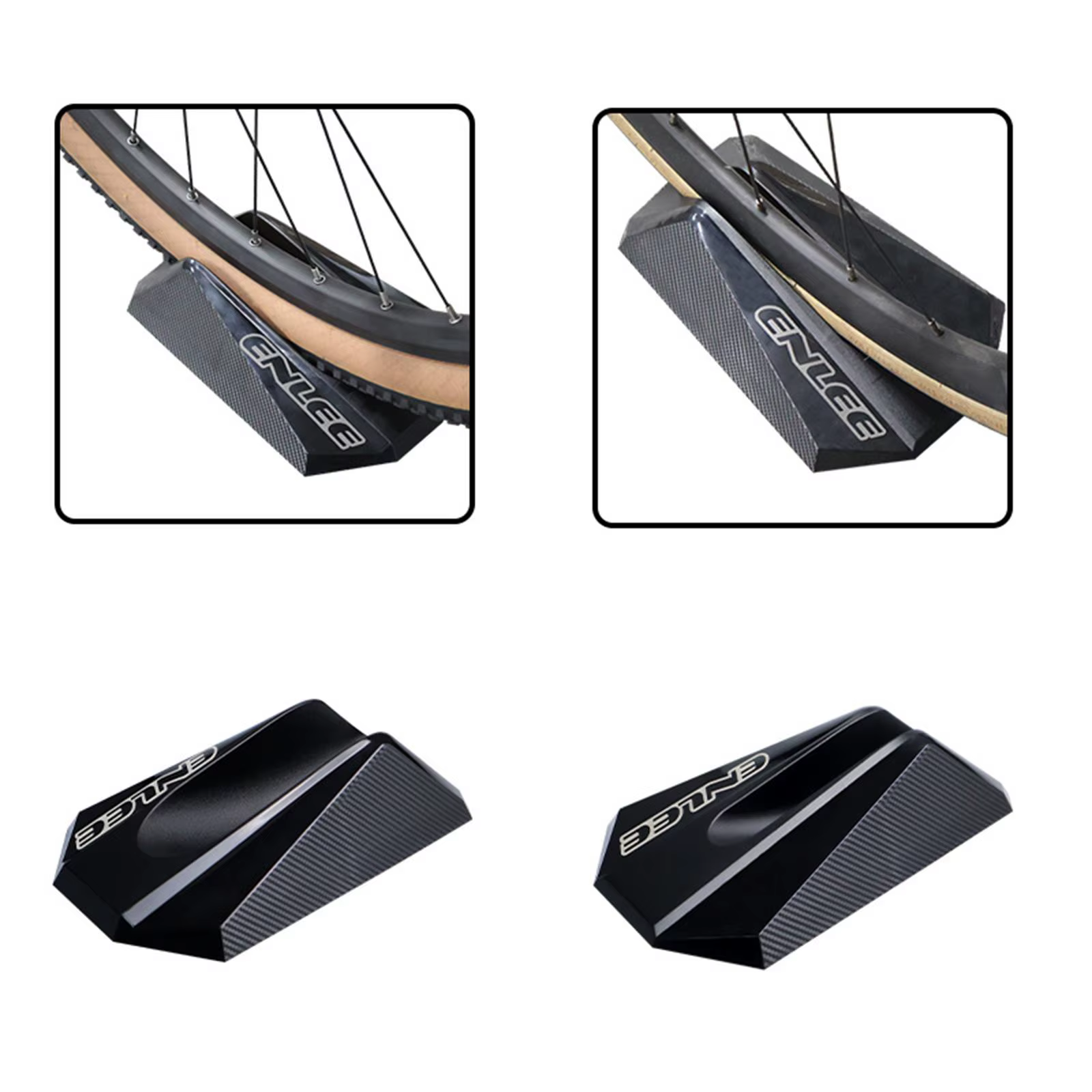Support de fixation de roue avant pour plateforme de cyclisme