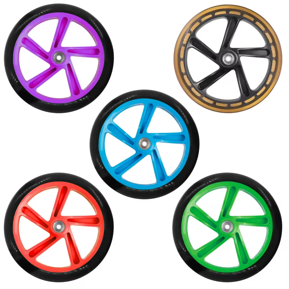 Roues de trottinette pour adultes de 200mm
