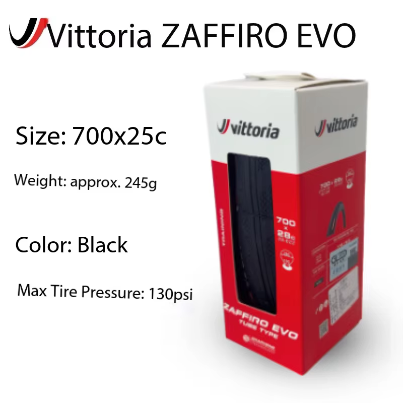 Pneu de vélo de route pliable VITTORIA ZAFFIRO EVO New 700X23C/25C/28C/30C/32C