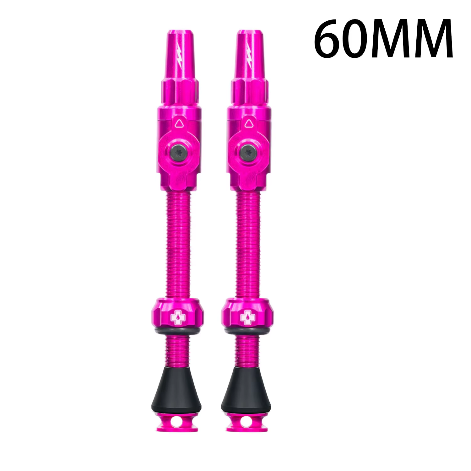 Valves de pneus à chambre à air MUC-OFF à grand diamètre pour vélos de route et de montagne