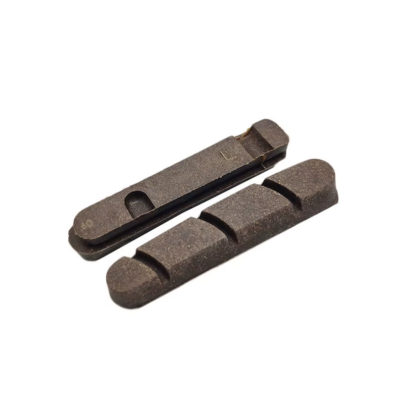 2 paires 4 pièces plaquette de frein de vélo de route roue en carbone liège bloc de bois chaussures freins jante V BMX roues pliantes pour Shimano